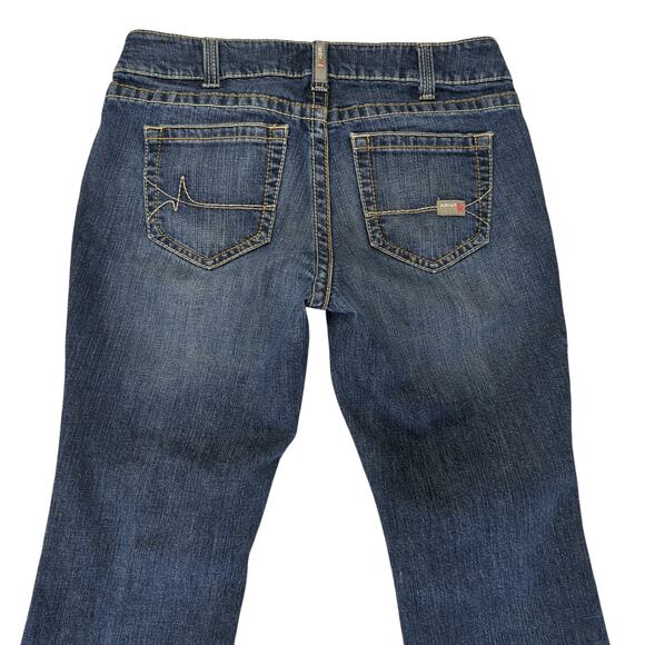 Ariat FR Work Cat2 Mid-rise Boot Cut Jeans Womens 29S 10016176 Flame Resistant - Picture 5 of 9